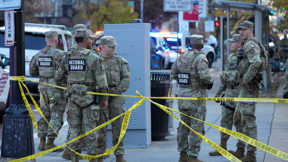 חיילי המשמר הלאומי בזירת האירוע בוושינגטון 26.11.25