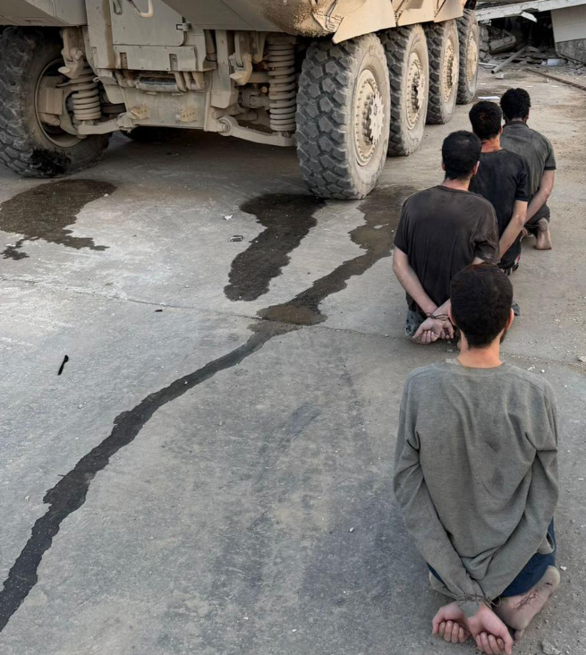 מחבלים שנשבו על ידי צה"ל ברפיח, נובמבר 2025