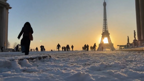 אירופה הארקטית: גל קור קיצוני ביבשת - שלג כבד בפריז ומינוס 10 בלונדון