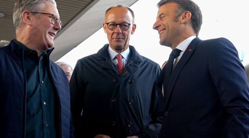 עמנואל מקרון, פרידריך מרץ, קיר סטארמר