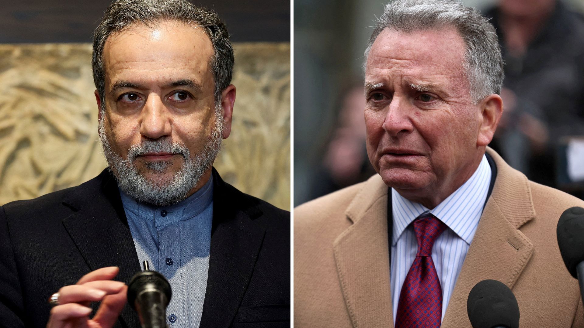 סטיב וויטקוף ועבאס ערקאצ'י