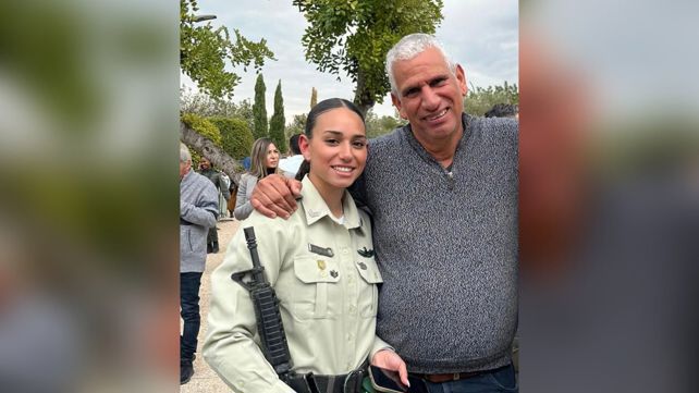 רשב"צ בארי אריק קראוניק ובתו תמר