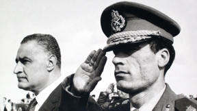 גמאל עבד אל נאצר ומועמר קדאפי, 1969