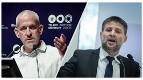 סמוטריץ' עם ראש השב"כ רונן בר