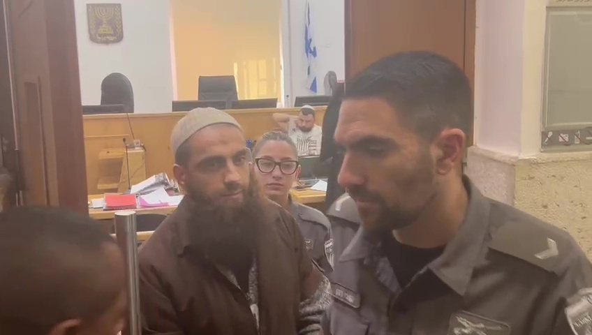 רוצח בני הזוג כדורי, המחבל וואסים א-סעיד, בבית המשפט, מאי 2023