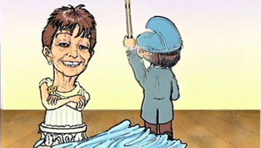 מתוך הפתיח של ''סופשבוע'' עם רבקה מיכאלי