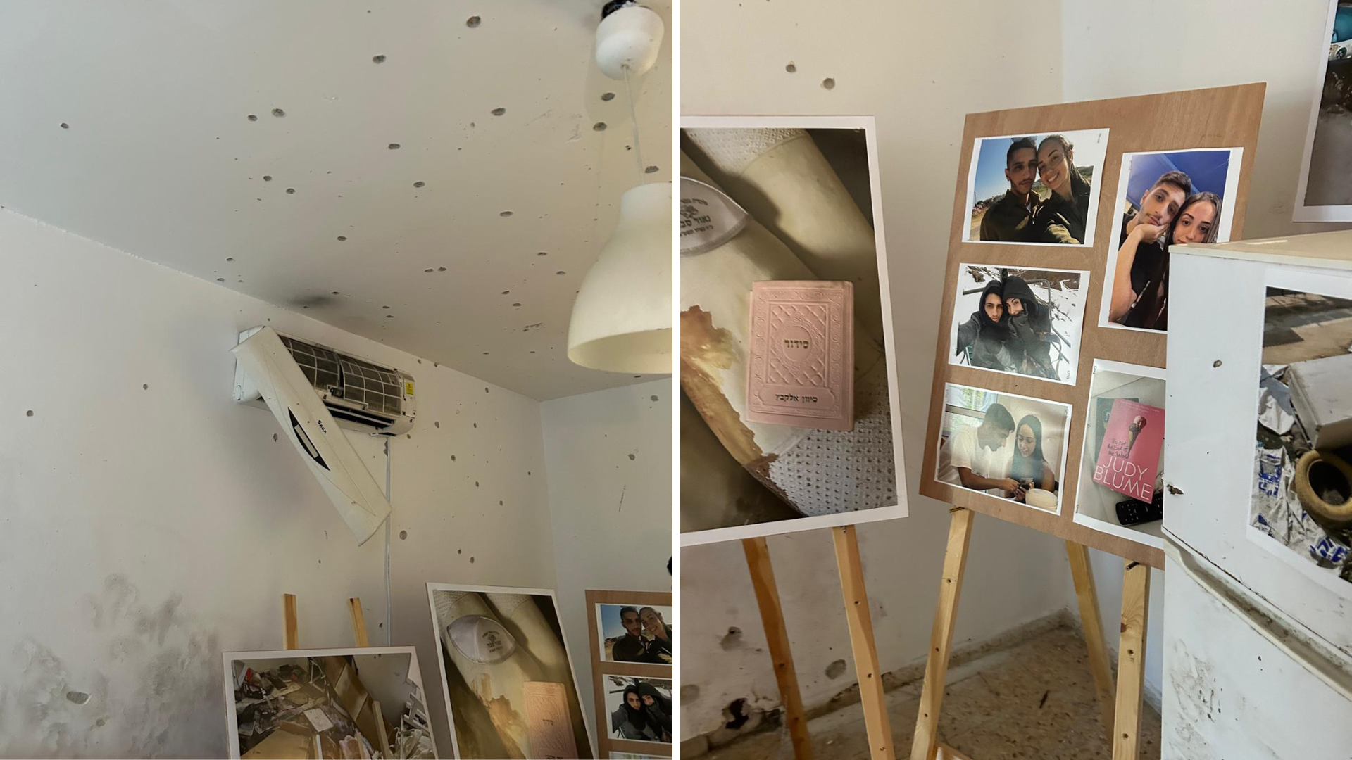 ביתה של סיוון אלקבץ בכפר עזה ובן זוגה 