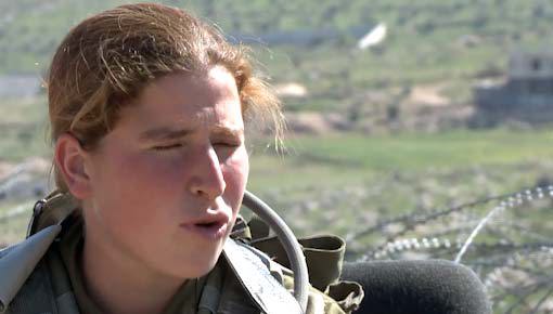 כתבה על נשים לוחמות בצהל