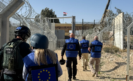 משלחת האיחוד האירופי במעבר רפיח, פברואר 2026