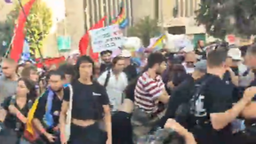 עימותים אלימים במצעד הגאווה בירושלים