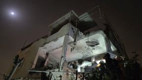 פגיעת רסיס ברמת גן