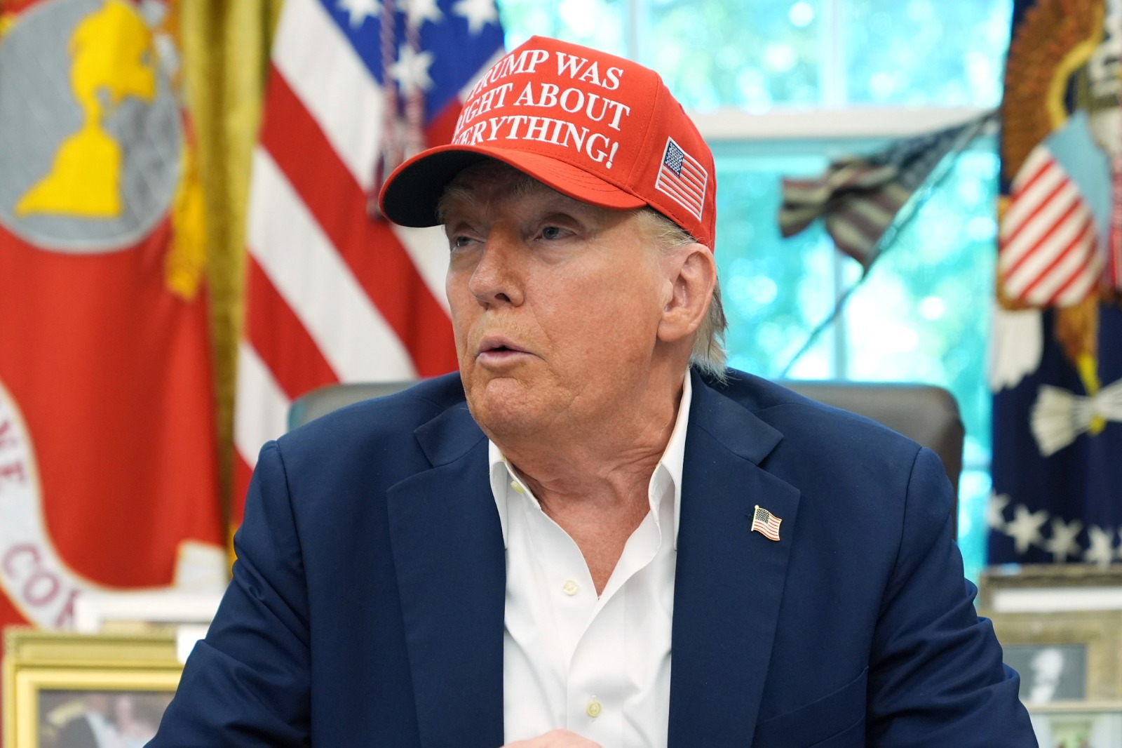 נשיא ארצות הברית דונלד טראמפ, אוגוסט 2025