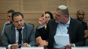 חברי הכנסת אביחי בוארון ואיימן עודה