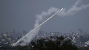 מטח טילים לעבר ישראל
