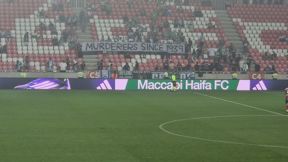 יציע אוהדי מכבי חיפה בפולין