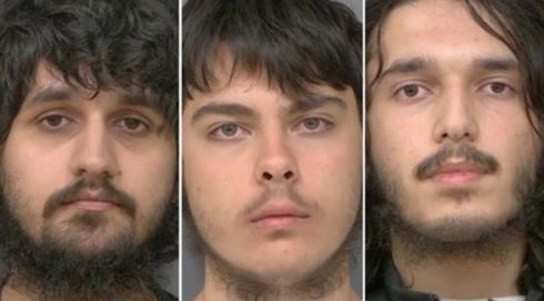 משמאל לימין: וליד חאן, עוסמאן עזיזוב ופאהד סאדאת