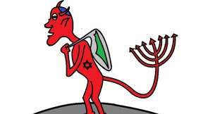 קריקטורה מירדן של יהודי שולט בעולם