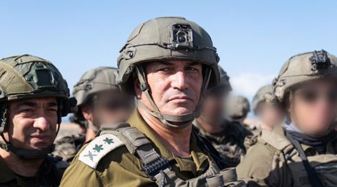 הרמטכ"ל רא"ל אייל זמיר בביקור ברצועת עזה, היום