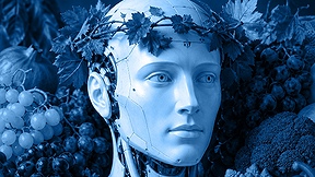 רובוט מוקף פירות