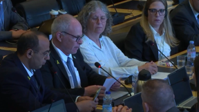 אביבה וקית' סיגל מעידים בוועדת האו"ם