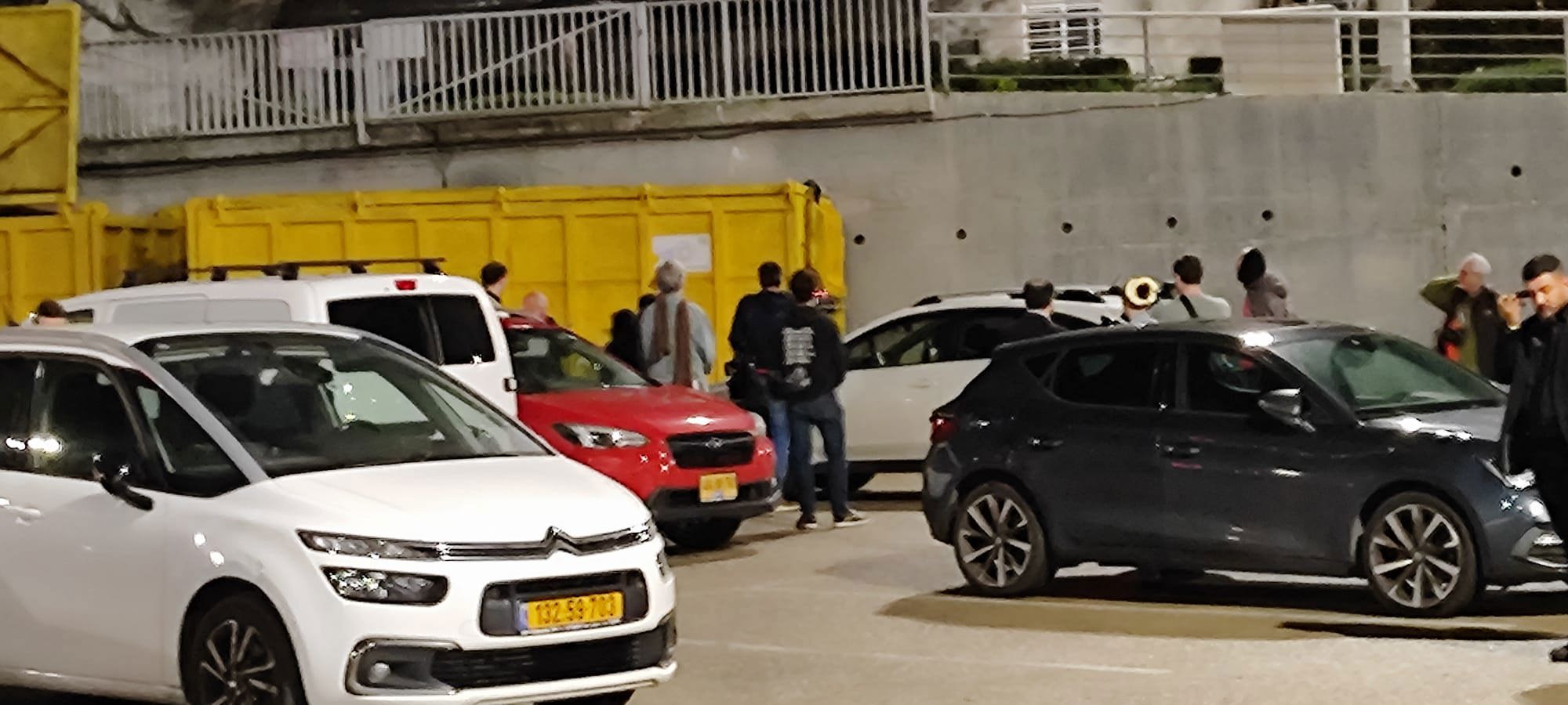 מרדכי דוד חסם את רכבו של אהרון ברק בתל אביב