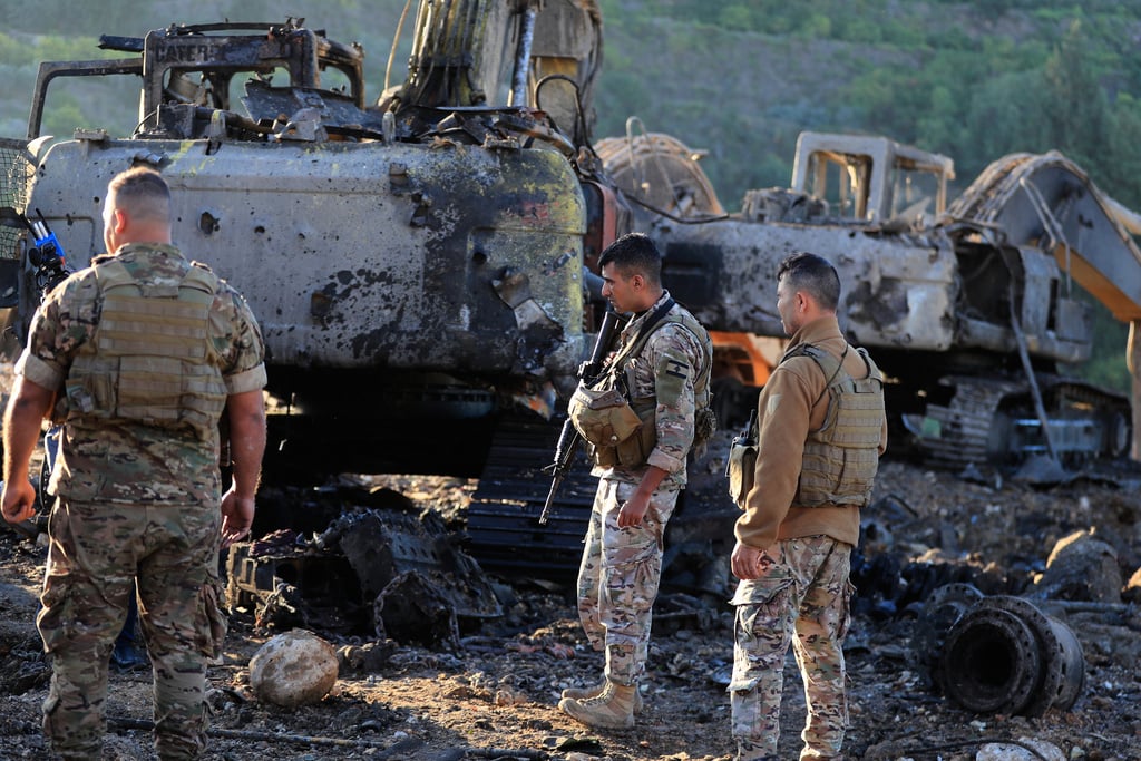 כוחות צבא לבנון בדרום המדינה, אוקטובר 2025