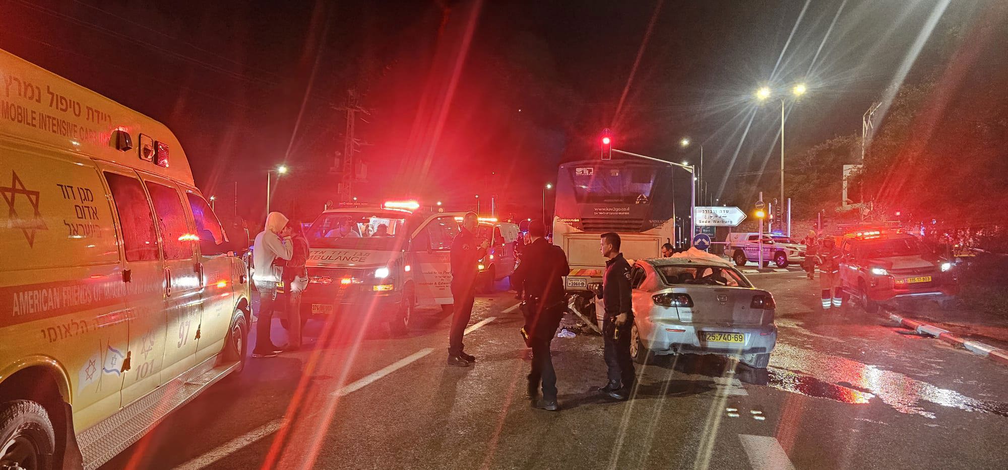 זירת הרצח המשולש סמוך לטירה