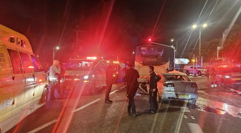 זירת הרצח המשולש סמוך לטירה