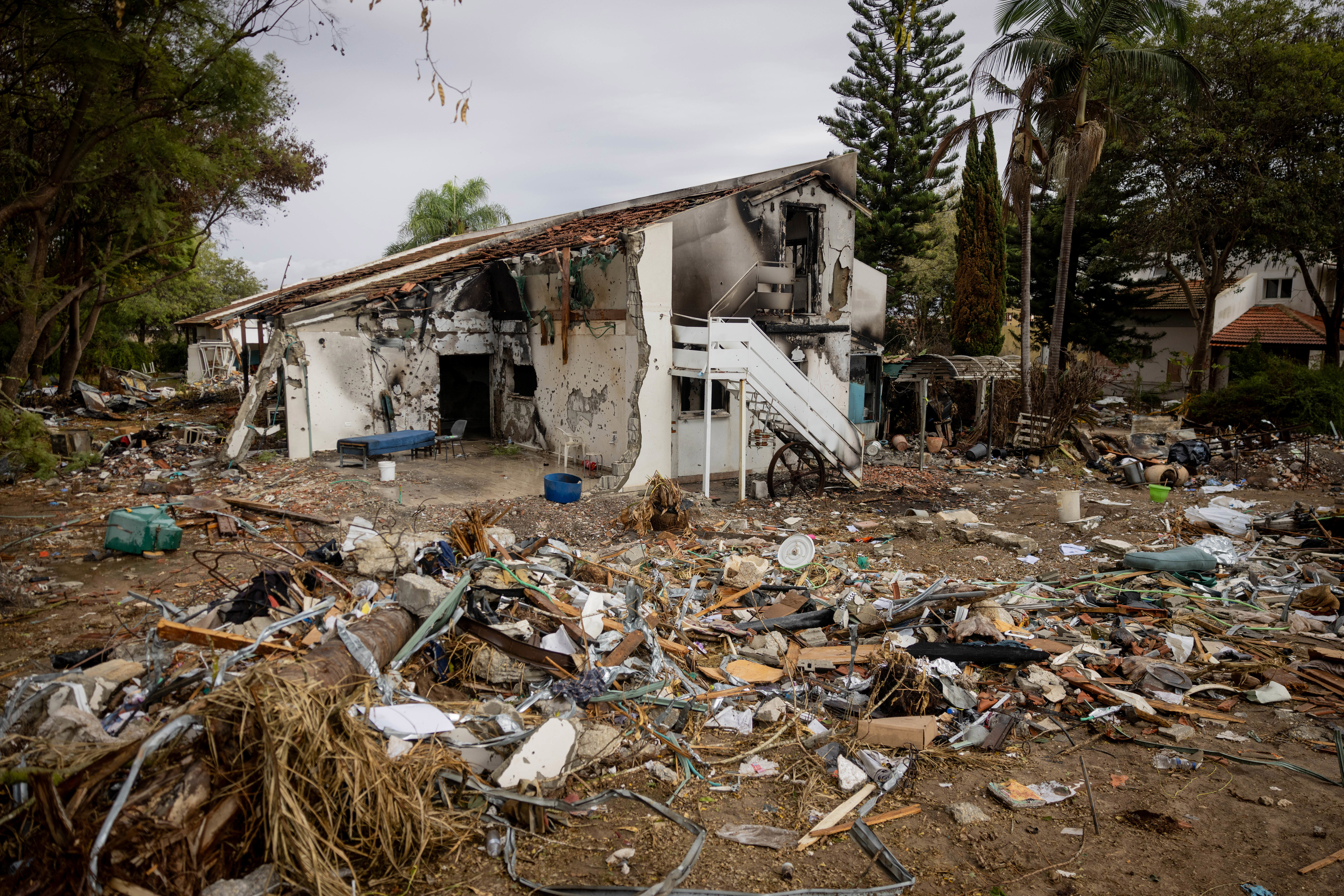 קיבוץ בארי לאחר 7 באוקטובר