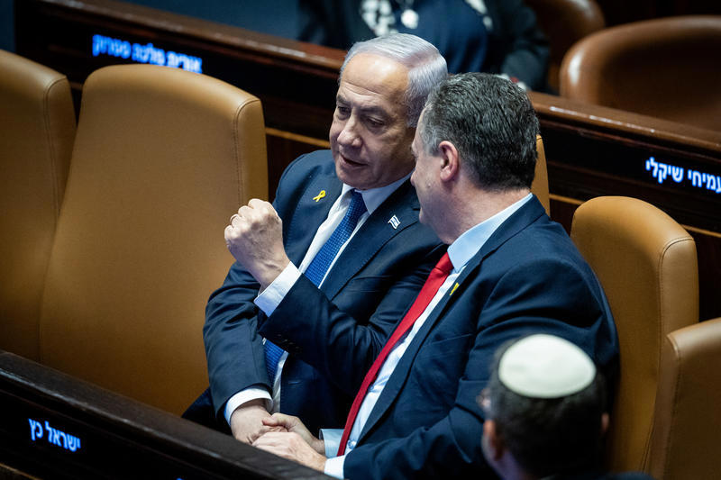 שר הביטחון ישראל כ"ץ עם ראש הממשלה בנימין נתניהו, נובמבר 2024