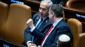 שר הביטחון ישראל כ"ץ עם ראש הממשלה בנימין נתניהו, נובמבר 2024