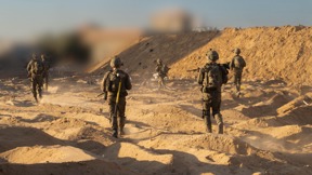 ישראל במלחמה - חיילים ברצועת עזה