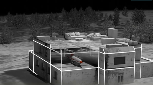 صاروخ في بيت  