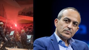 פרופ' רוני גמזו והפילהרמונית בהצתה בפריז