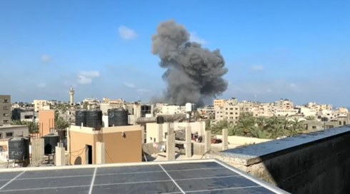 قصف مستشفى ناصر