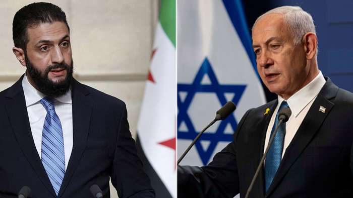 ראש הממשלה בנימין נתניהו, נשיא סוריה אחמד א-שרע