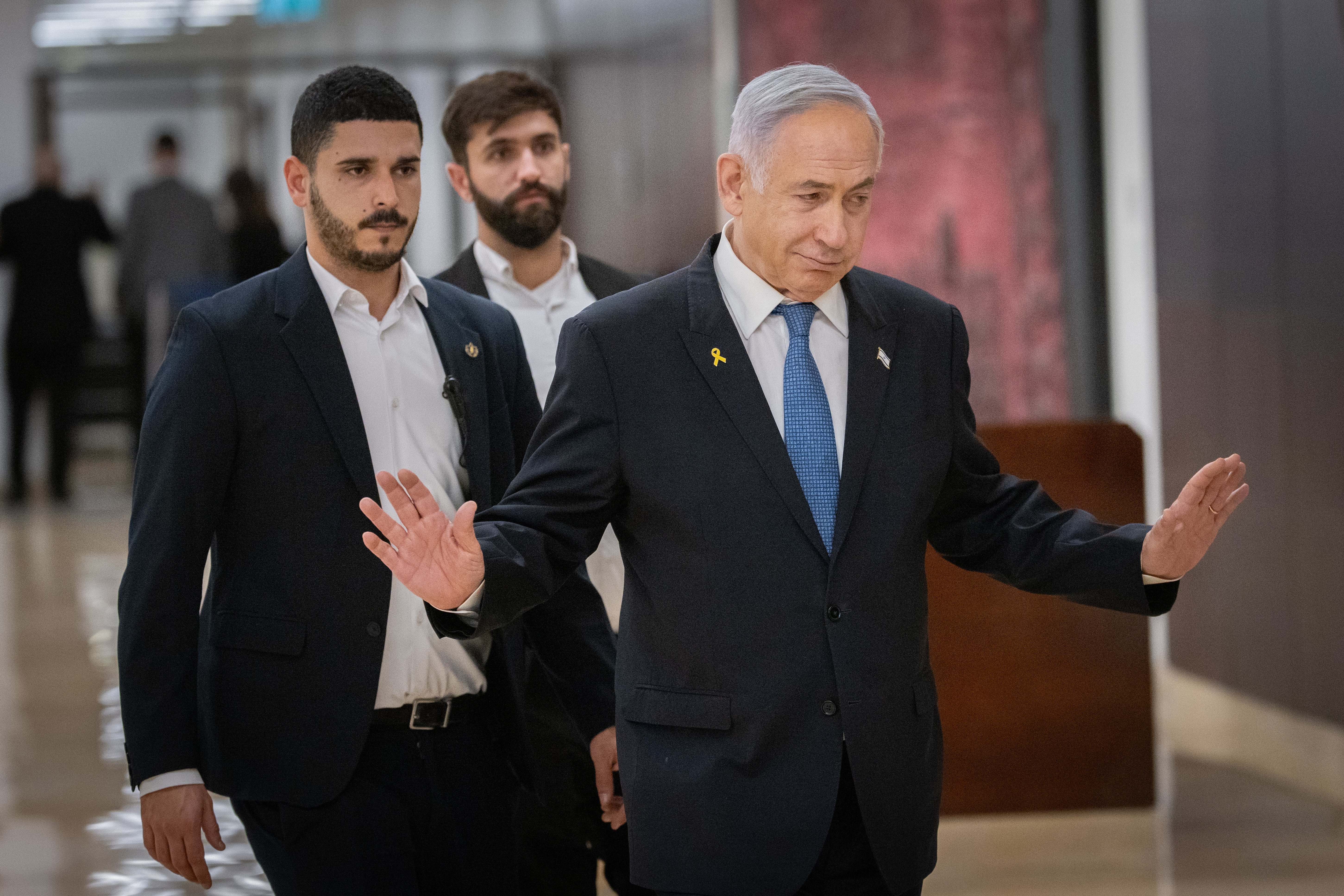 נתניהו בכנסת 