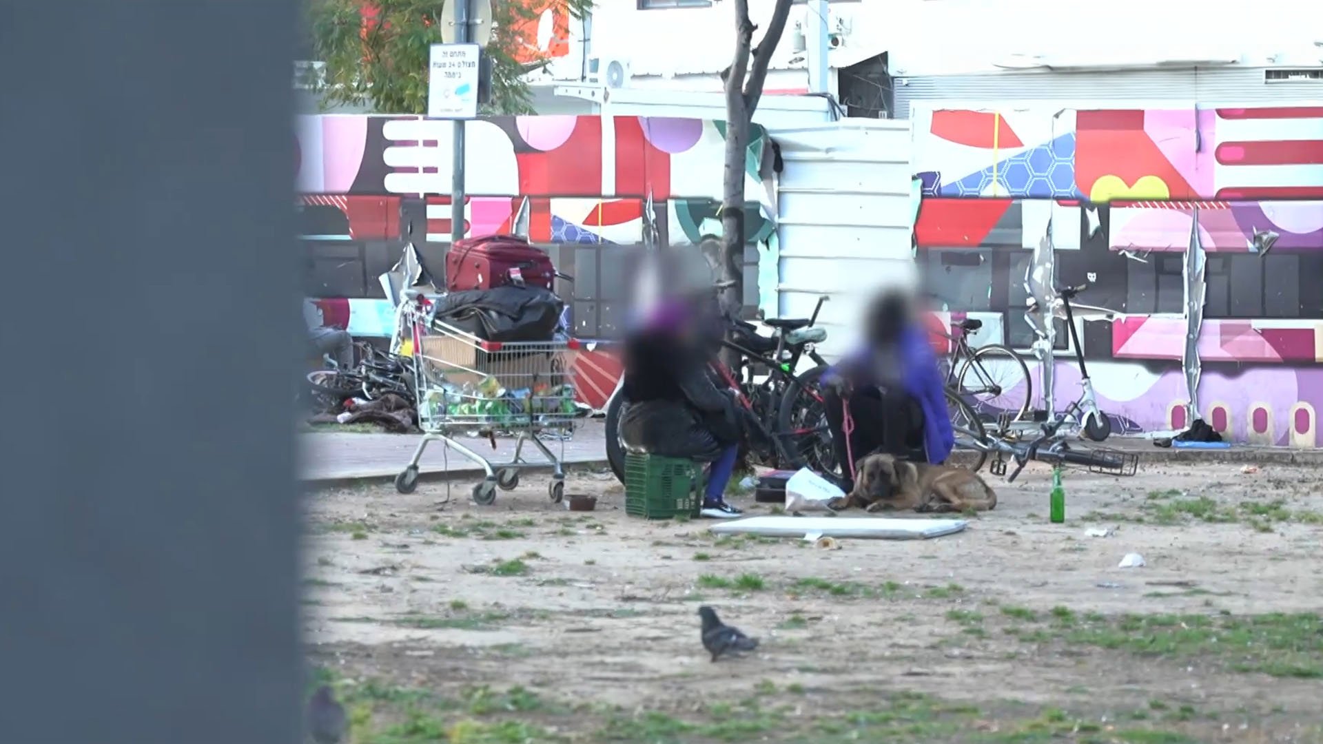 במקום הכי נמוך בתל אביב