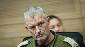 קצין המילואים הראשי ת"אל בני בן ארי בועדה בכנסת 
