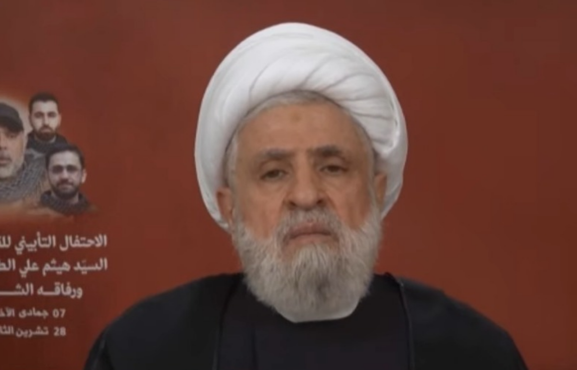 מנהיג חיזבאללה נעים קאסם