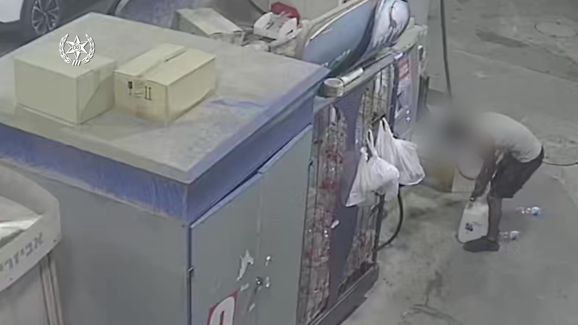 המפגין שפצע שוטר 