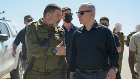 ראש הממשלה בנימין נתניהו עם אלוף דוד זיני