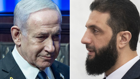 נשיא סוריה אחמד א-שרע, ראש הממשלה בנימין נתניהו