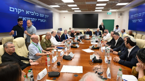הקבינט המדיני-ביטחוני התכנס בבונקר תת-קרקעי, 14 ביוני 2025
