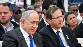 הנשיא הרצוג וראש הממשלה נתניהו