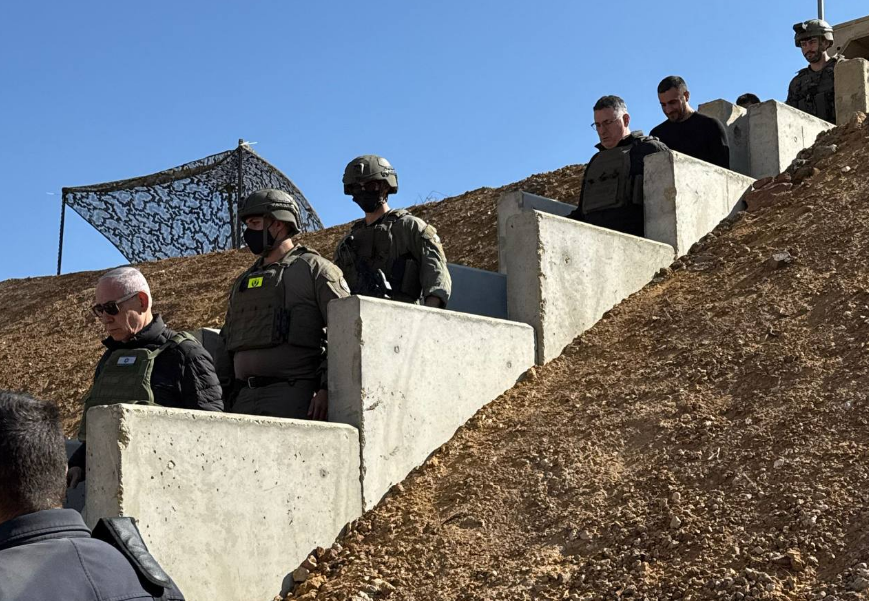 ראש הממשלה בנימין נתניהו מסייר בסוריה, נובמבר 2025