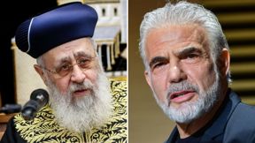 יאיר לפיד; הראשון לציון, הרב יצחק יוסף