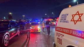 זירת אירוע הירי בגני יהושע בתל אביב, הערב