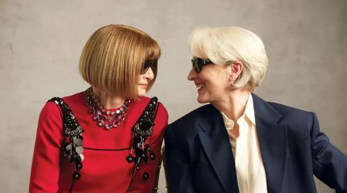 מריל סטריפ עם אנה וינטור על שער גיליון מאי של "ווג"