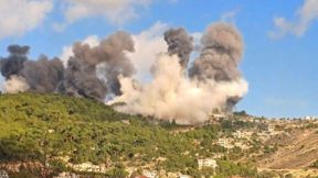 תקיפות צה"ל באזור נבטיה בדרום לבנון, הבוקר